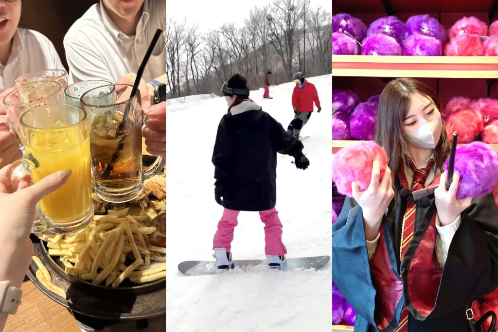 プライベートの様子